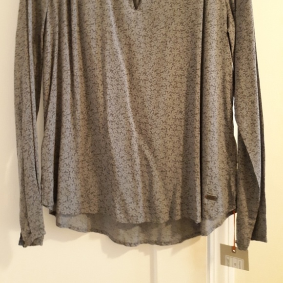 Napapijri Tone on Tone Floral Print Blouse - Picture 4 of 4